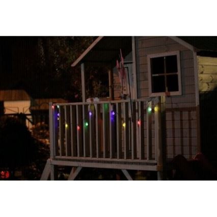 Luz Solar LED RGB 20xLED/1,2V 300 mAh IP44