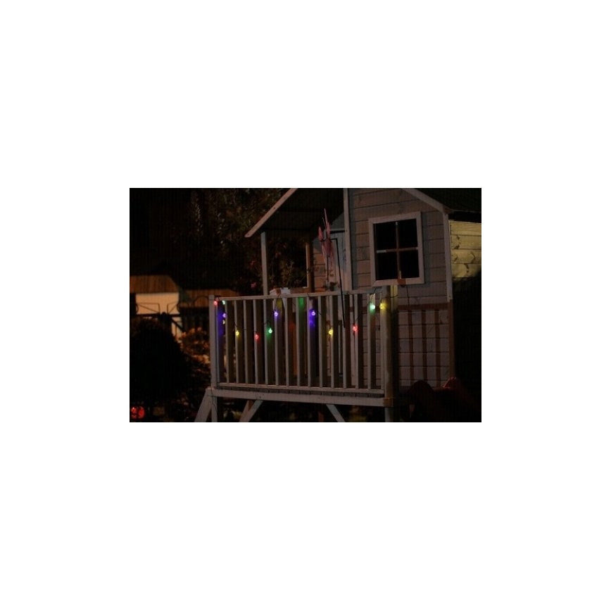 Luz Solar LED RGB 20xLED/1,2V 300 mAh IP44