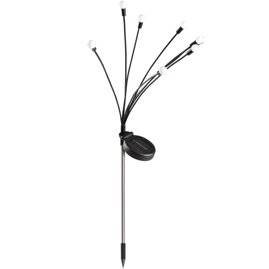 Luz Solar LED RGB FIORINI 8xLED/1,2V 600 mAh IP44 preto