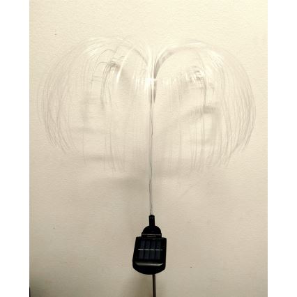 Luz solar LED RGB, LED/1,2 V, 300 mAh, IP44, preta