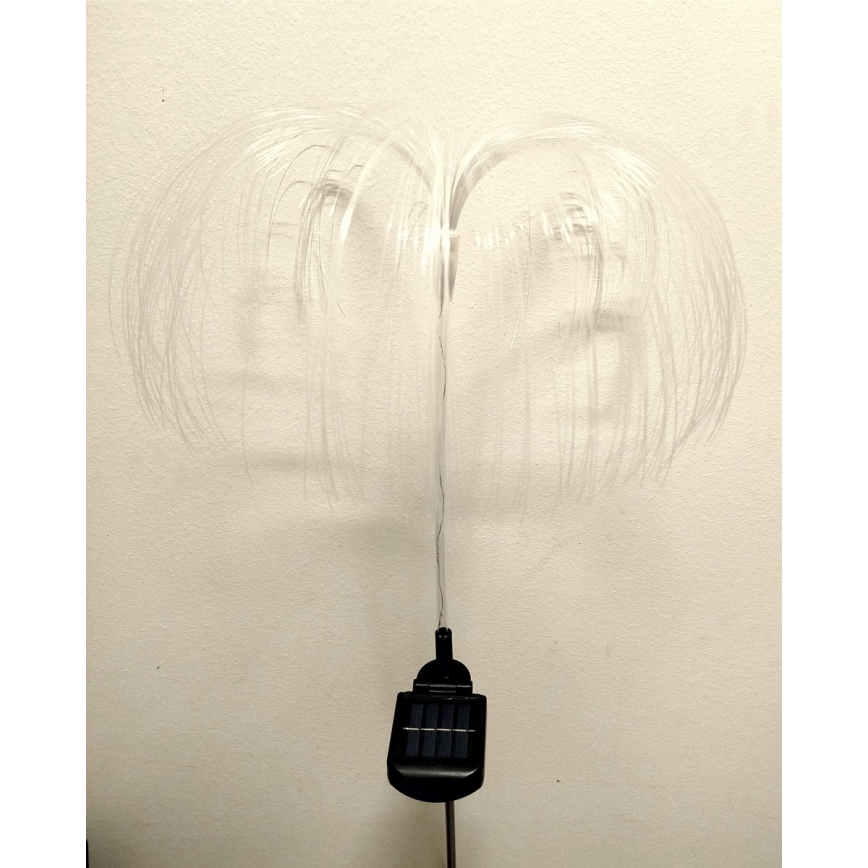 Luz solar LED RGB, LED/1,2 V, 300 mAh, IP44, preta