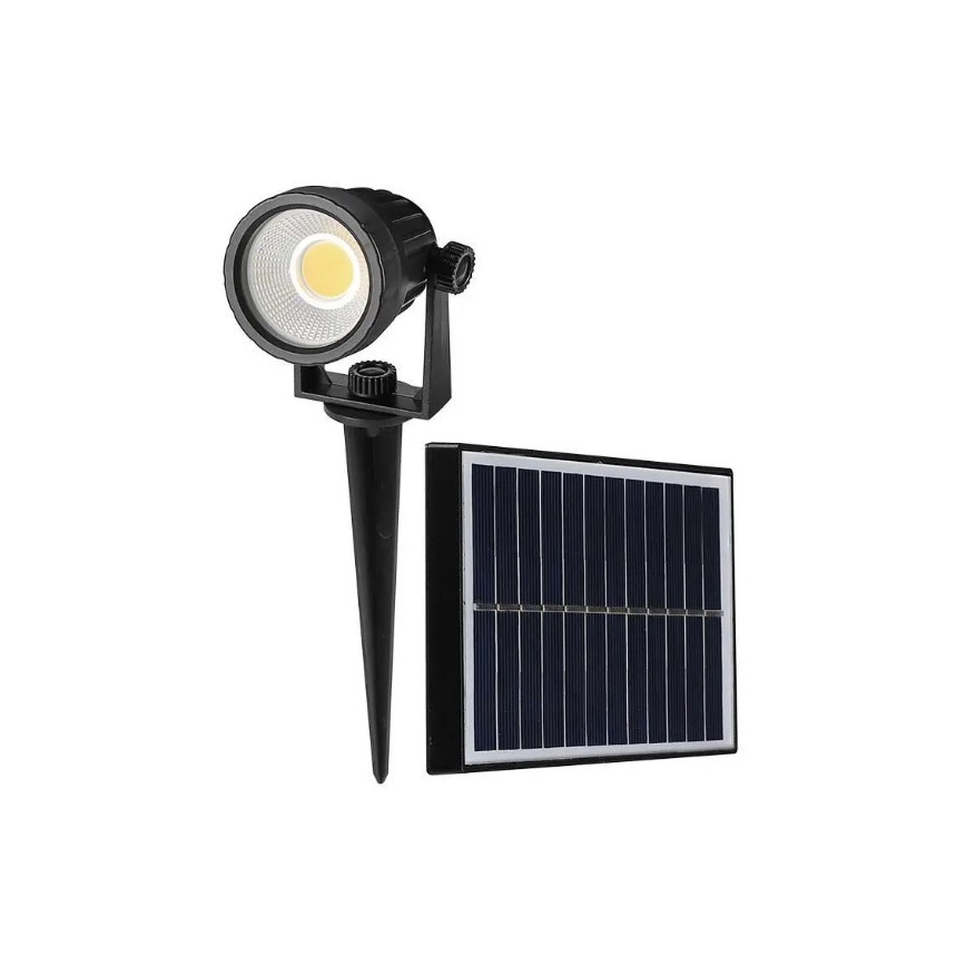 Luz Solar LED SPIKE LED/2W/5,5V IP65 6400K 1200 mAh