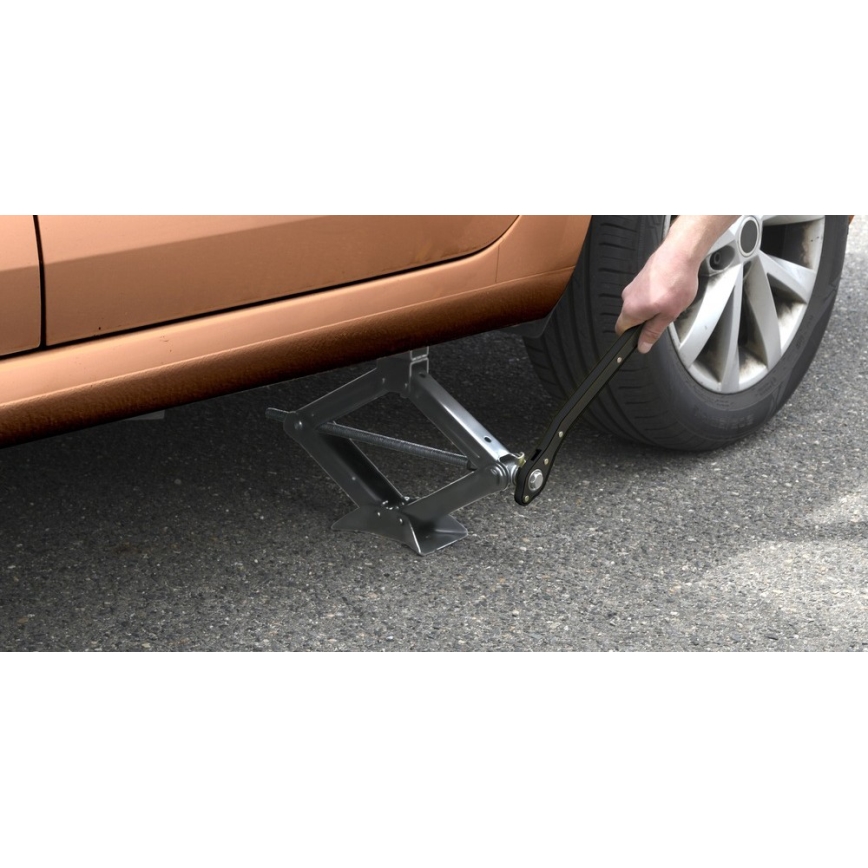 Macaco tesoura com catraca 1,5 t