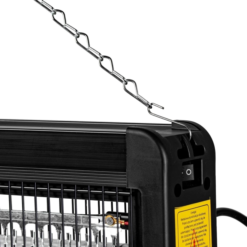 Máquina elétrica para matar insetos 2x20W/230V 180 m²