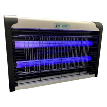 Máquina elétrica para matar insetos com lâmpada fluorescente UV 2x6W/230V 40 m2
