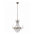 Markslöjd 105157 - Candelabro suspenso de cristal MARIELUND 3xE14/40W/230V latão