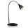 Markslöjd 105685 - Candeeiro de mesa LED TULIP LED/2,5W/230V preto