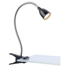 Markslöjd 106092 - Candeeiro de mesa LED com clip TULIP LED/3W/230V preto