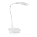 Markslöjd 106093 - Candeeiro de mesa fosco LED s USB SWAN LED/4,6W/230V