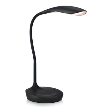Markslöjd 106094 - Candeeiro de mesa fosco LED s USB SWAN LED/4,6W/230V