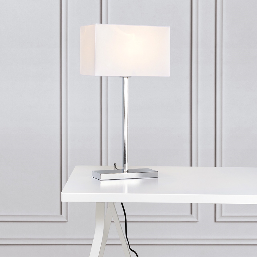 Markslöjd 106305 - Lâmpada de mesa SAVOY 1xE27/60W/230V
