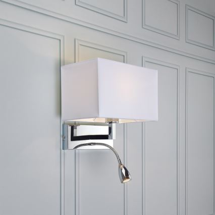 Markslöjd 106307 - Luz de parede LED SAVOY LED/3W+E27/60W/230V