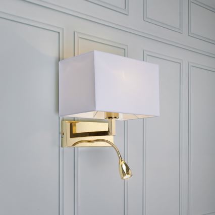 Markslöjd 106308 - Luz de parede LED SAVOY LED/3W+E27/60W/230V