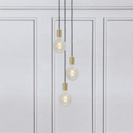 Markslöjd 106333 - Candelabro num fio SKY 3xE27/60W/230V