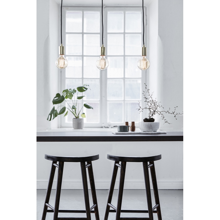 Markslöjd 106335 - Candelabro num fio SKY 3xE27/60W/230V