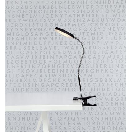 Markslöjd 106471 - Candeeiro com clipe LED FLEX LED/5W/230V