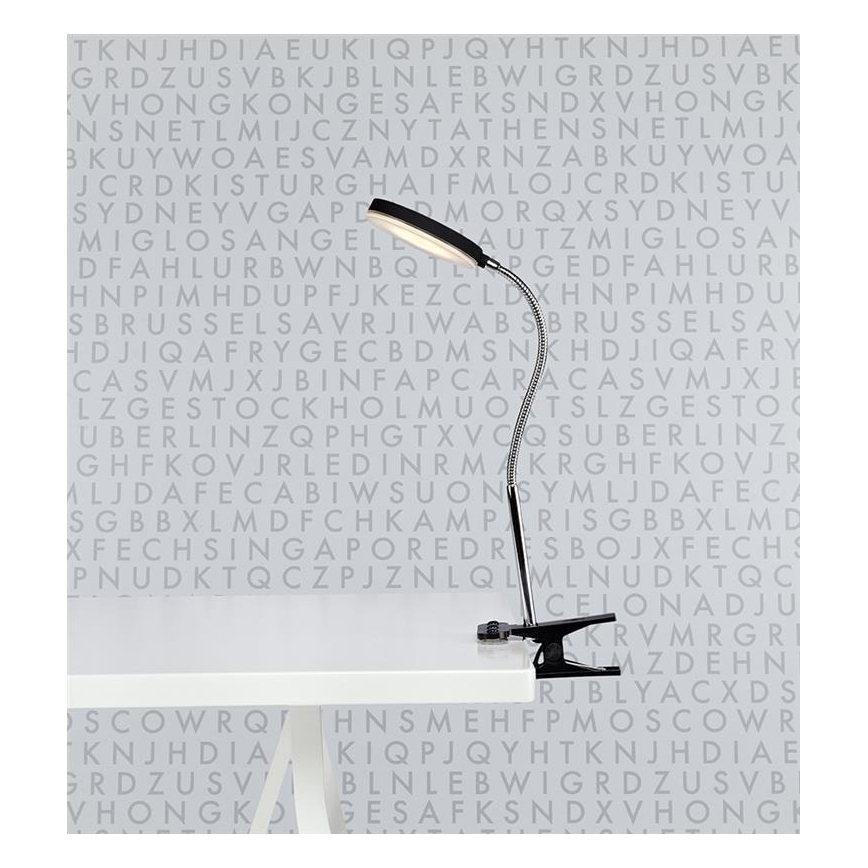 Markslöjd 106471 - Candeeiro com clipe LED FLEX LED/5W/230V