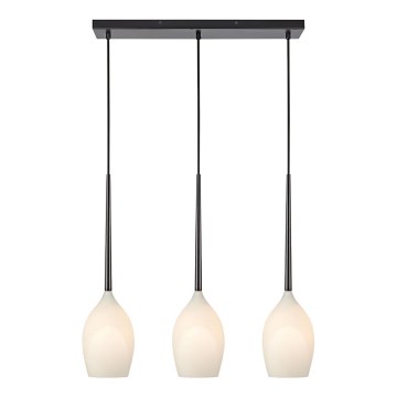 Markslöjd 106808 - Candelabro num fio SALUTE 3xE14/40W/230V