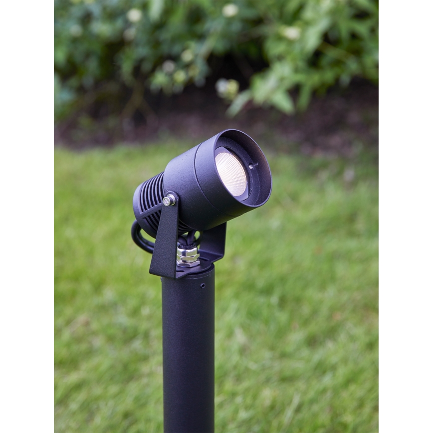 Markslöjd 106932 - Candeeiro LED de exterior GARDEN24 LED/6W/24V 86 cm IP44 preto