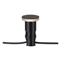 Markslöjd 106935 - Candeeiro de encastrar para exterior GARDEN24 LED/3W/24V IP44 preto