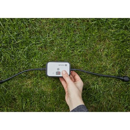 Markslöjd 106936 - Sensor crepuscular com temporizador GARDEN24 24V IP44