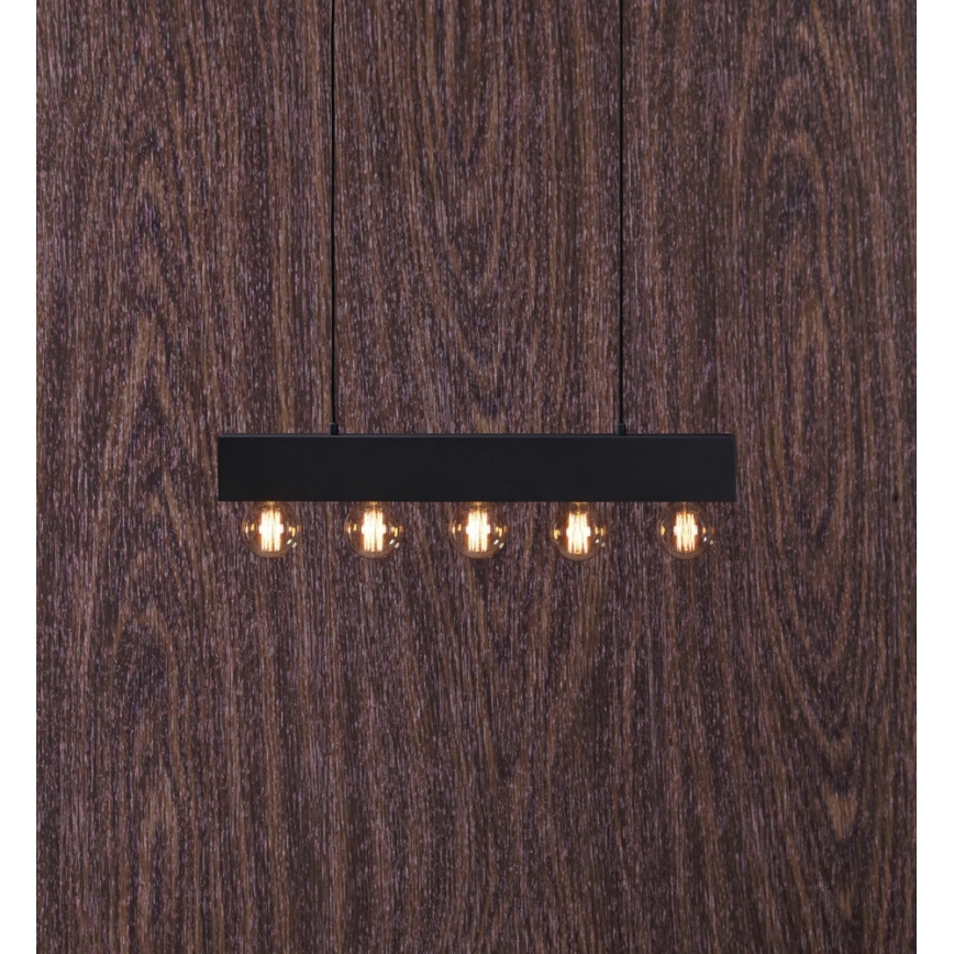 Markslöjd 107037 - Candelabro num fio COUTURE 5xE27/40W/230V