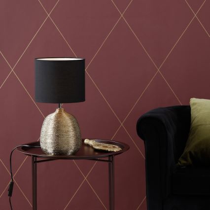 Markslöjd 107068 - Lâmpada de mesa OSCAR 1xE27/60W/230V