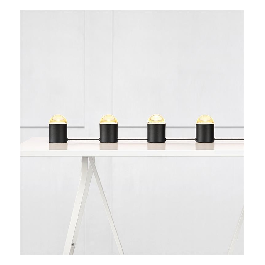 Markslöjd 107203 - Candeeiro de mesa de cristal JINX 4xGU10/6W/230V