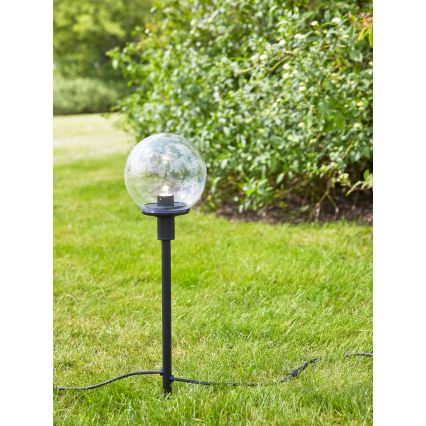 Markslöjd 107283 - Luminária LED para exterior GARDEN24 LED/3W/24V 81 cm IP44 preta/transparente