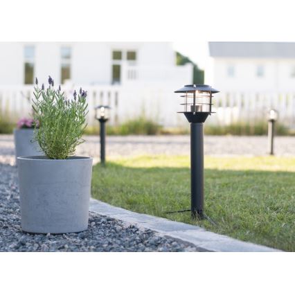 Markslöjd 107290 - Lâmpada LED Exterior GARDEN 24 LED/3W/24V 45 cm IP44 preta