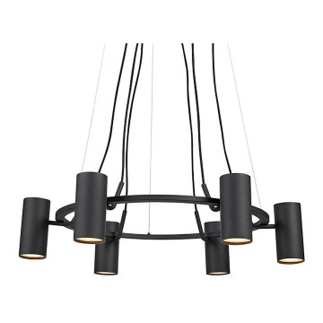 Markslöjd 107357 - Candelabro num fio PORTO 6xGU10/12W/230V