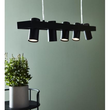 Markslöjd 107784 - Candelabro num fio TORINO 5xGU10/7W/230V