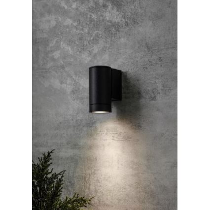 Markslöjd 107914 - Luz de parede de exterior PIPE 1xGU10/35W/230V IP44