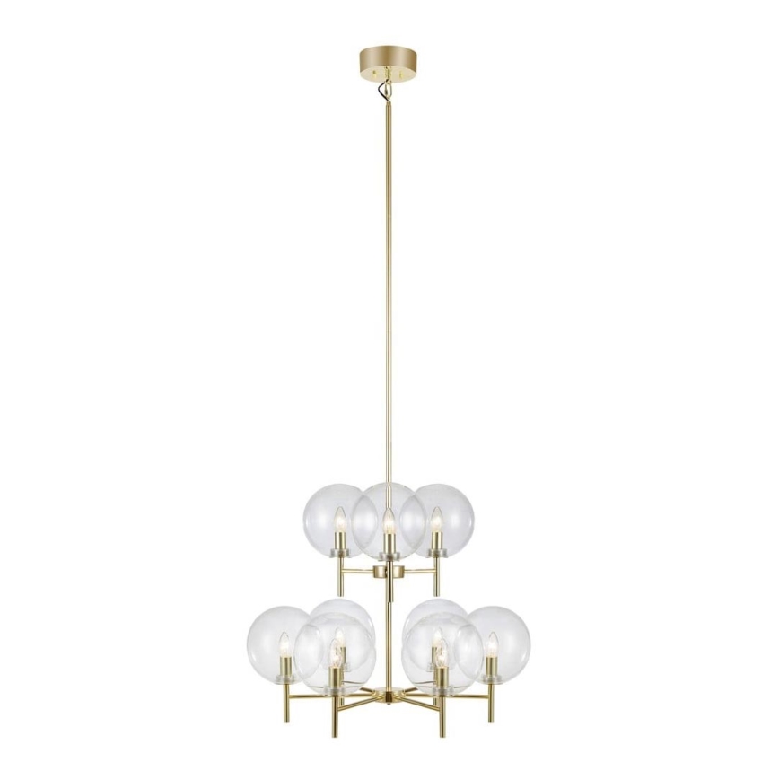 Markslöjd 107920 - Candelabro pendente CROWN 9xE14/20W/230V