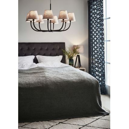 Markslöjd 107944 - Lâmpada de mesa LUNDEN 1xE27/60W/230V