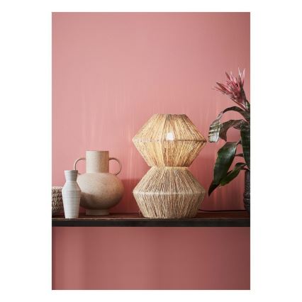 Markslöjd 107983 - Lâmpada de mesa STRAW 1xE27/40W/230V