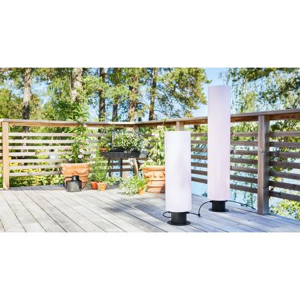 Markslöjd 107985 - Candeeiro LED para exterior GARDEN24 LED/12W/24V 70 cm IP44 preto