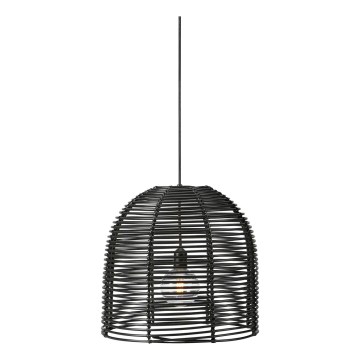 Markslöjd 107990 - Luminária pendente LED para exterior GARDEN24 LED/2,86W/24V IP44 rattan/preta