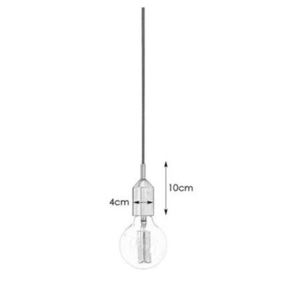 Markslöjd 108098 - Candelabro suspenso BRONX 1xE27/60W/230V bronze