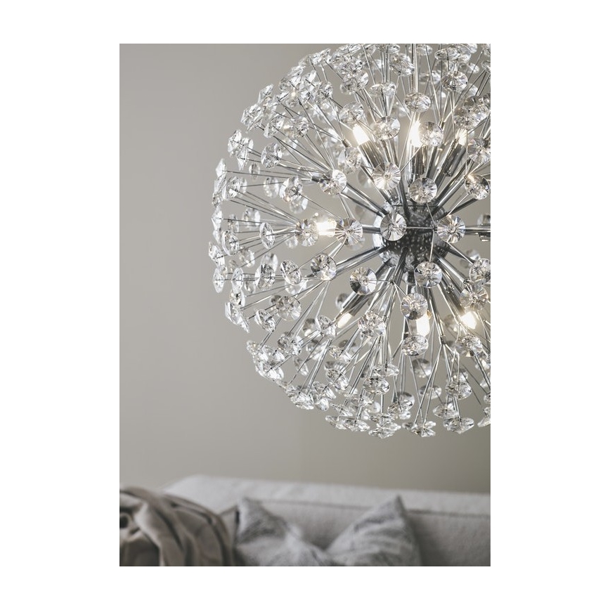 Markslöjd 108101 - Ccandelabro suspenso de cristal BOLID 9xG9/20W/230V