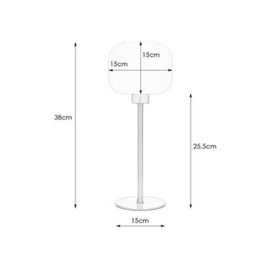 Markslöjd 108120 - Candeeiro de mesa SOBER 1xE27/60W/230V latão