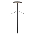 Markslöjd 108173 - Luminária exterior LED GARDEN24 LED/5W/24V 75 cm IP44 preta