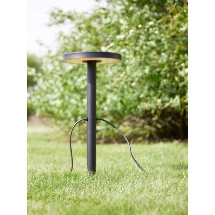 Markslöjd 108173 - Luminária exterior LED GARDEN24 LED/5W/24V 75 cm IP44 preta