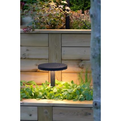 Markslöjd 108173 - Luminária LED de exterior GARDEN24 LED/5W/24V 96 cm IP44 preta
