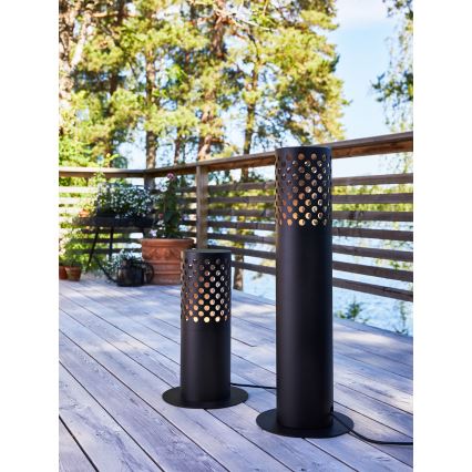Markslöjd 108174 - Candeeiro LED exterior GARDEN24 LED/6W/24V 96 cm IP44 preto