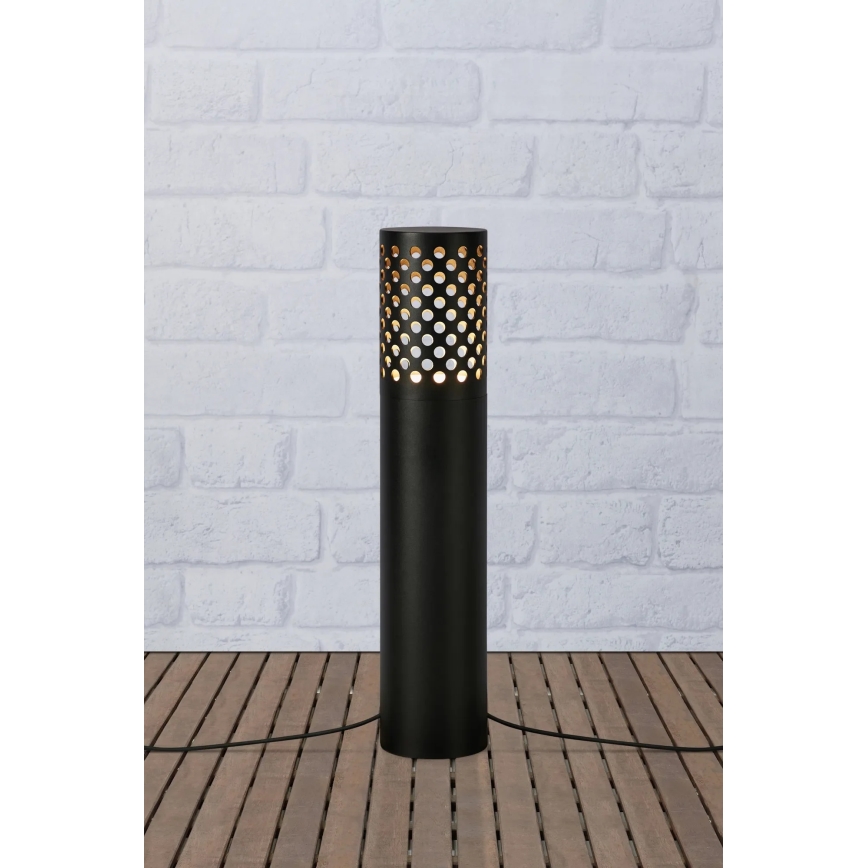 Markslöjd 108174 - Candeeiro LED exterior GARDEN24 LED/6W/24V 96 cm IP44 preto
