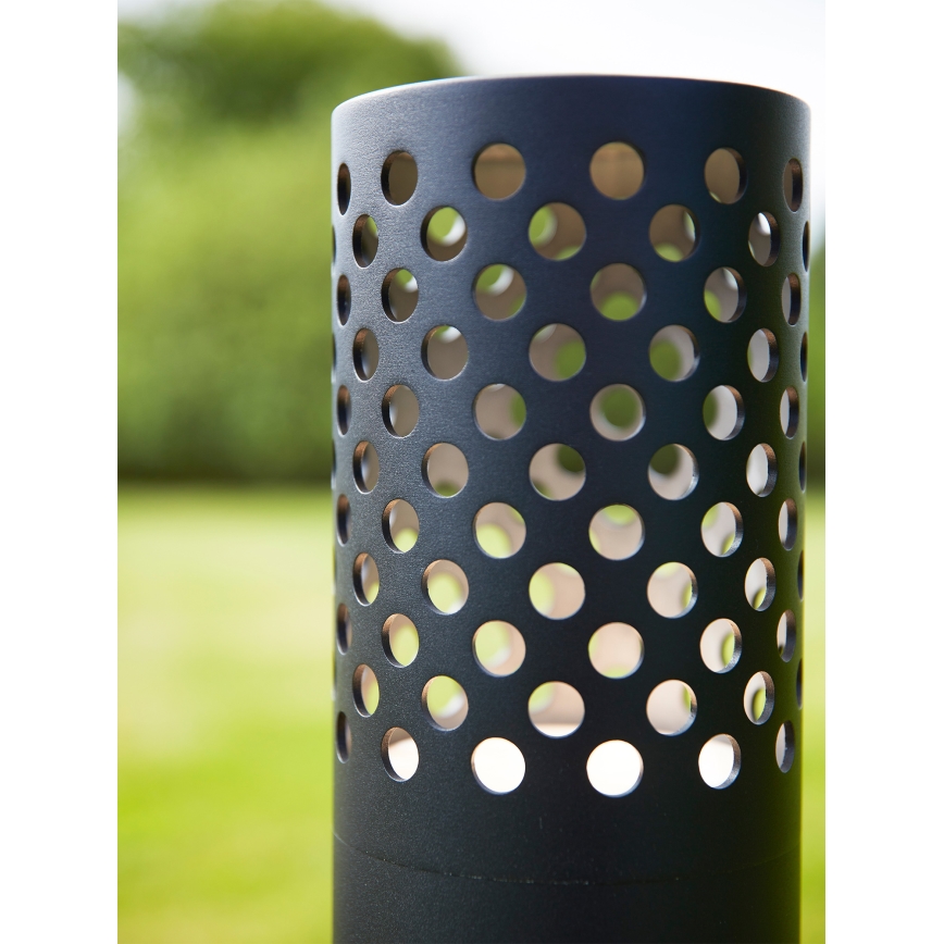 Markslöjd 108174 - Luminária de exterior LED GARDEN24 LED/6W/24V 70 cm IP44 preta