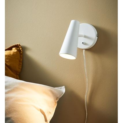 Markslöjd 108199 - Foco de parede CREST 1xGU10/7W/230V branco