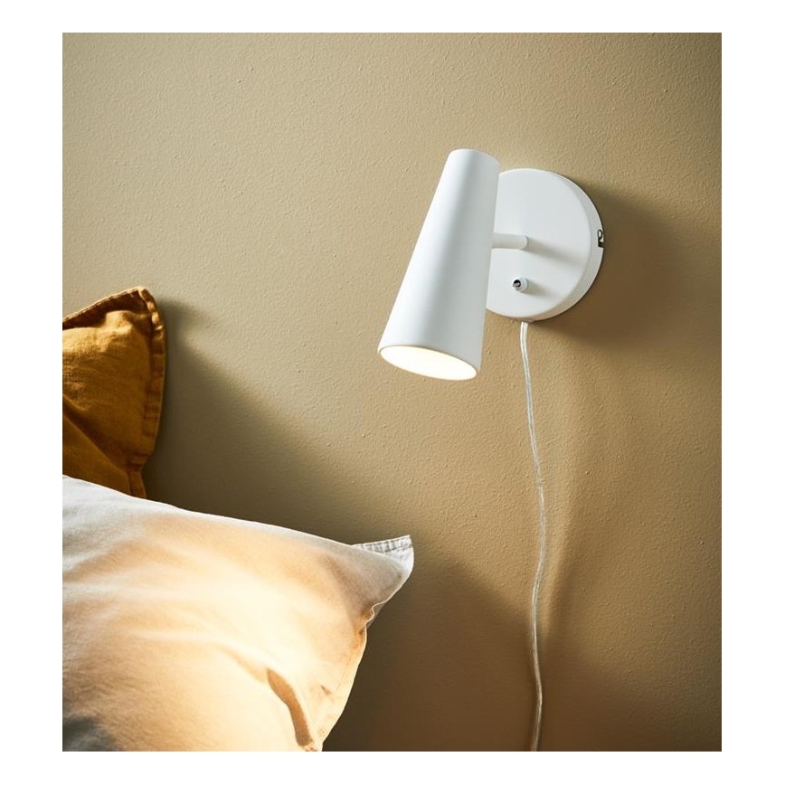 Markslöjd 108199 - Foco de parede CREST 1xGU10/7W/230V branco