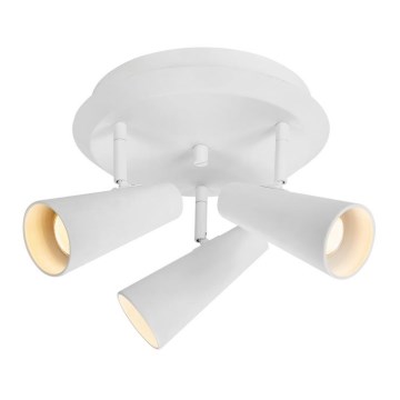 Markslöjd 108203 - Foco CREST 3xGU10/7W/230V branco